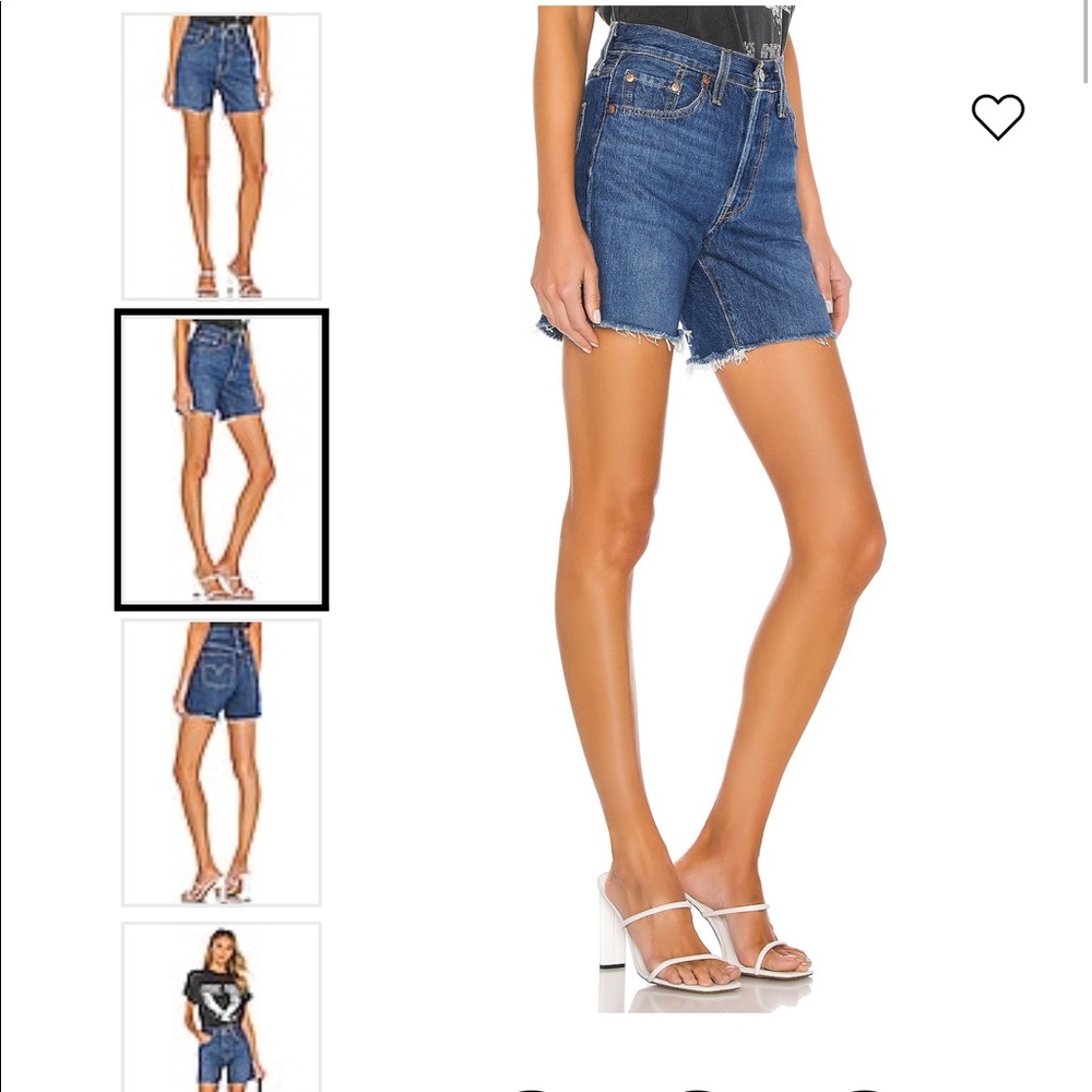 Levi's 501 high Rise Mid Thigh Shorts 🎀 - Picture 13 of 13